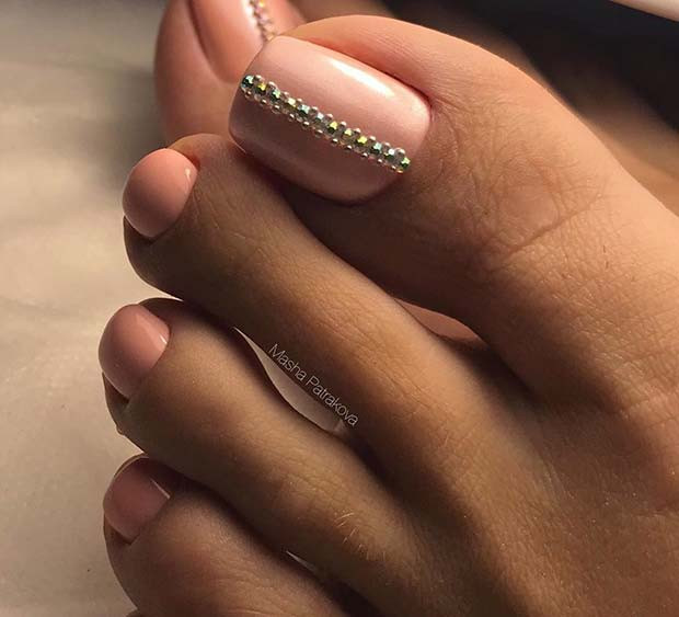 Toe Nail Colors For Dark Skin
 21 Elegant Toe Nail Designs for Spring and Summer crazyforus