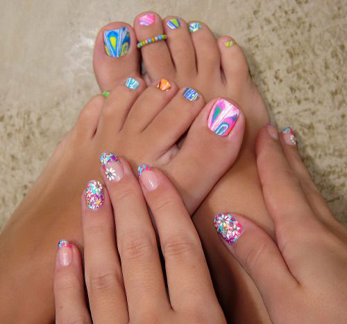 Toe Nail Designs For Spring
 10 Spring Toe Nail Art Designs Ideas Trends & Stickers
