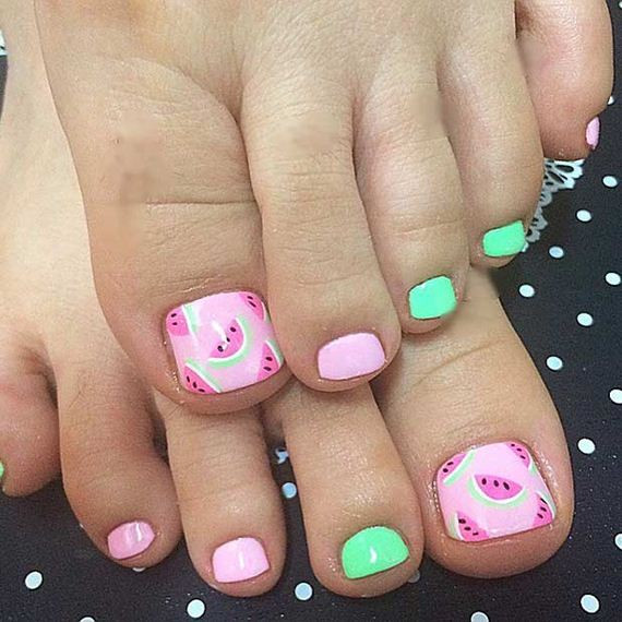 Toe Nail Ideas For Summer
 Summer Toe Nail Designs