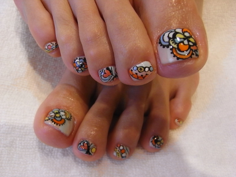 Toe Nail Ideas For Summer
 Chic Toe Nail Art Ideas for Summer