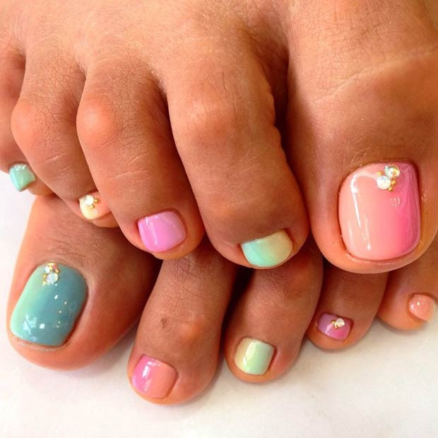 Toe Nail Ideas
 51 Adorable Toe Nail Designs For This Summer