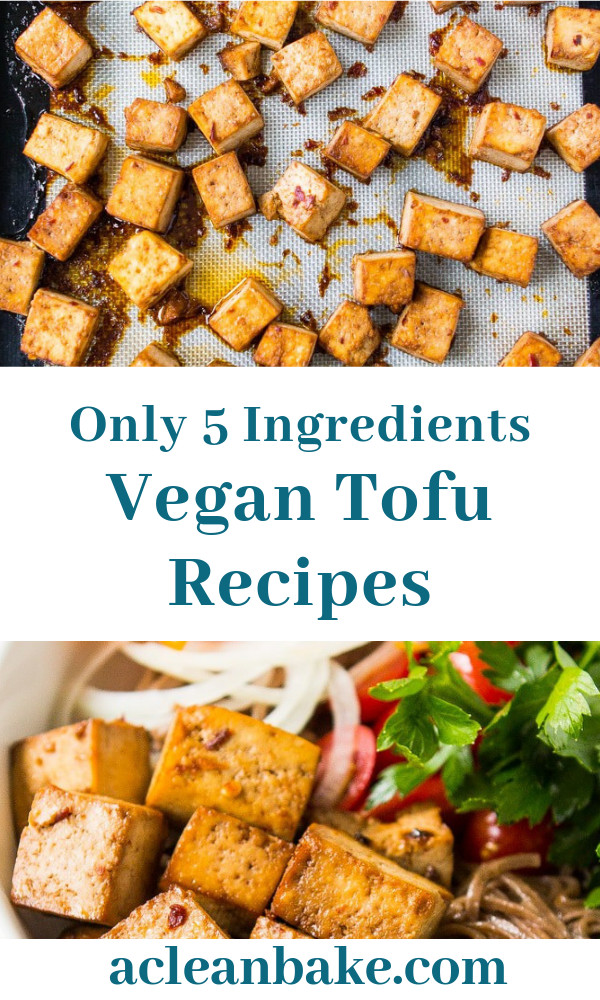 Tofu Recipes Easy
 Baked Tofu 5 Ingre nts Needed Weeknight Tofu