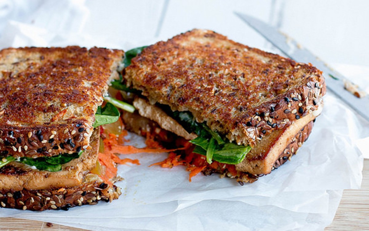 Tofu Sandwich Recipes
 Grilled Marinated Tofu Sandwich [Vegan] e Green Planet