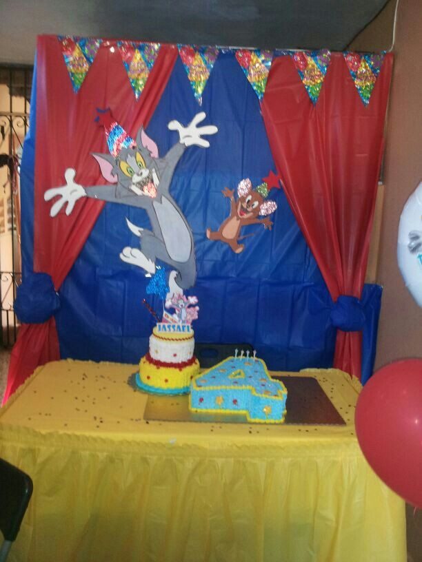 Tom And Jerry Birthday Party
 46 best Tom and jerry birthday party images on Pinterest