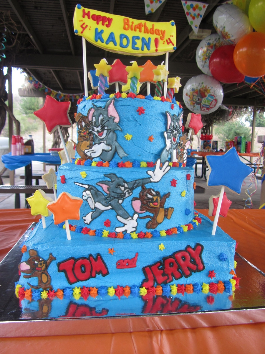 Tom And Jerry Birthday Party
 Tom And Jerry Cake CakeCentral