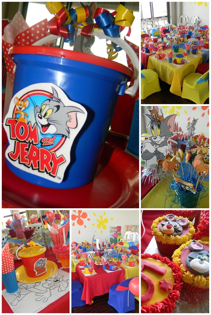 Tom And Jerry Birthday Party
 Pin by Shannon Cox on Birthday & Party Ideas