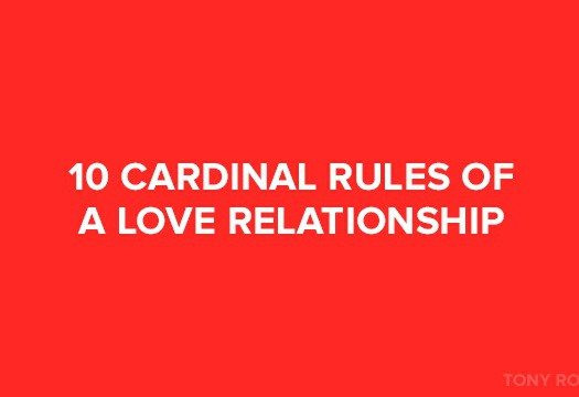 Tony Robbins Quotes On Relationships
 Core Relationship Rules for Couples