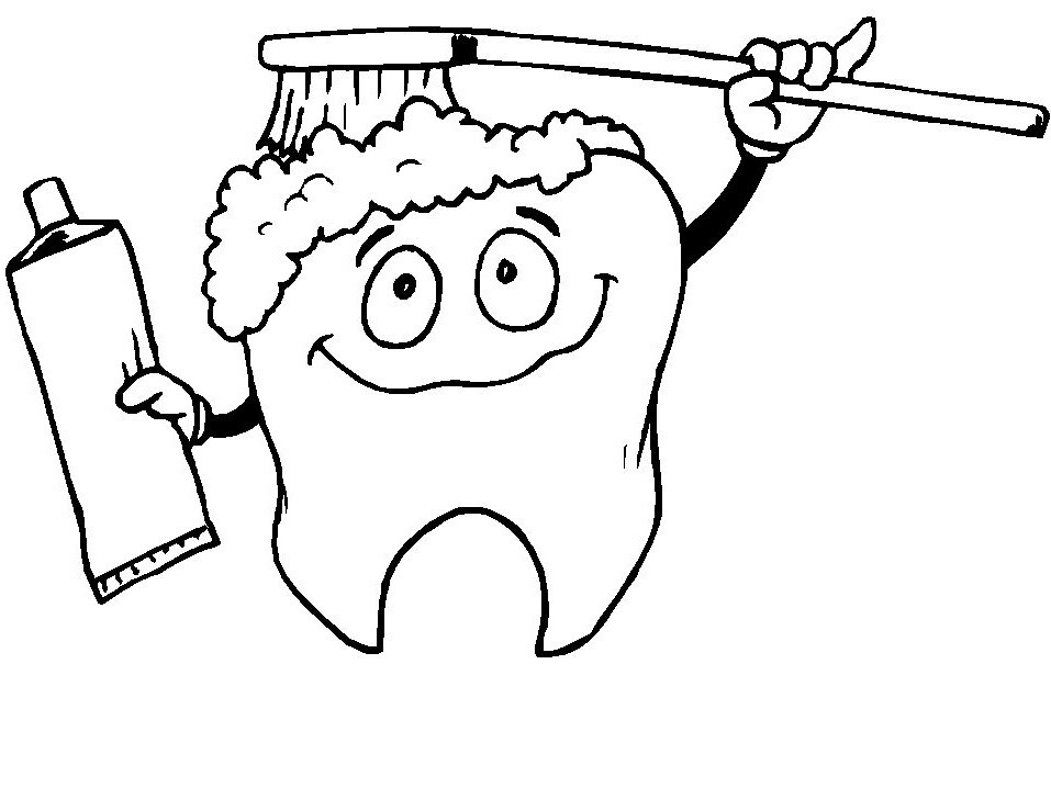 Tooth Coloring Pages Printable
 Disney Coloring Pages Brushing Teeth Coloring Pages