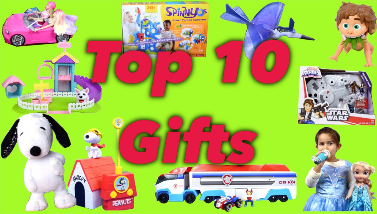 Top 10 Gifts For Children
 Top 10 Toys Holiday 2015 picks Wishlist Gift Ideas