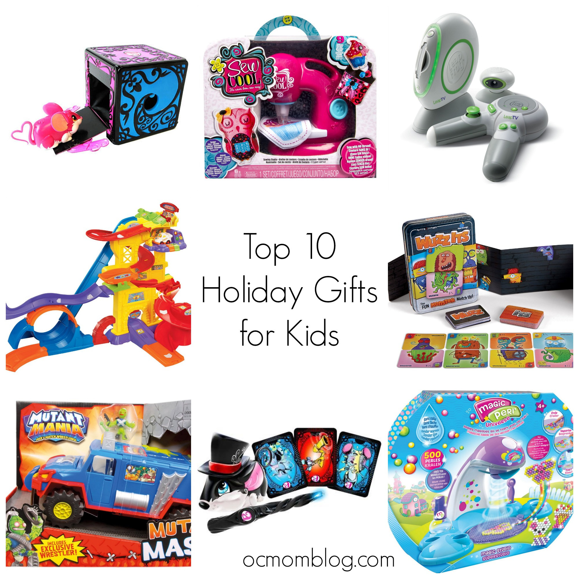 Top 10 Gifts For Children
 Holiday Gift Guide Top 10 Gifts for Kids