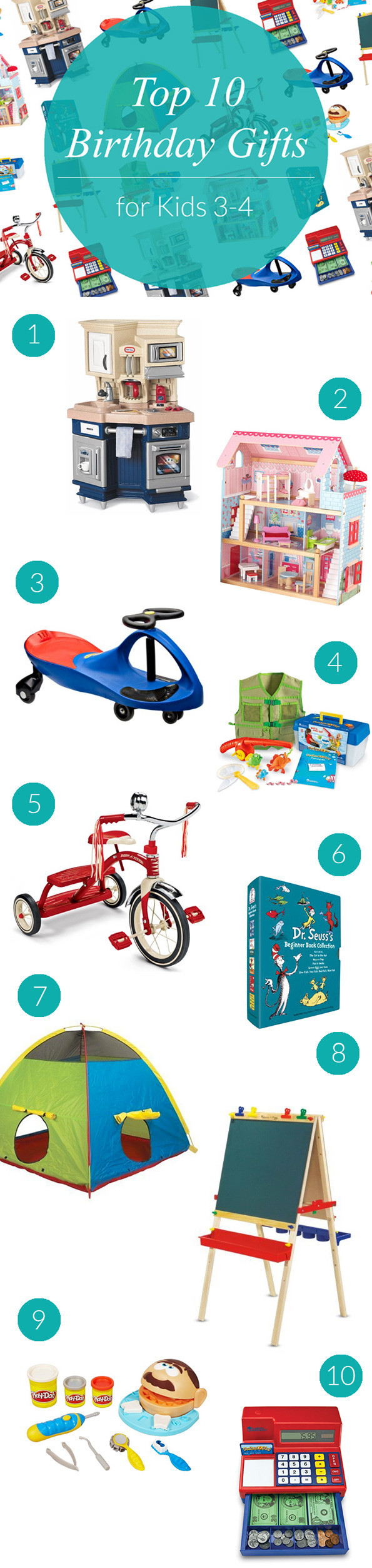 Top 10 Gifts For Kids
 Top 10 Birthday Gifts for Kids Ages 3 4 Evite