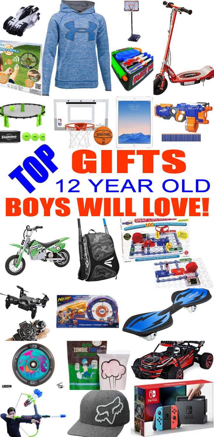 Top Gift Ideas For 12 Year Old Boys
 Best Gifts For 12 Year Old Boys