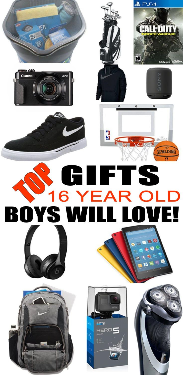 Top Gift Ideas For Boys
 Best Gifts for 16 Year Old Boys