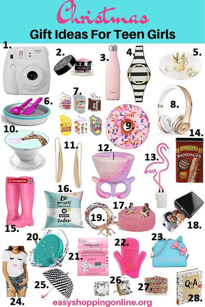 Top Gift Ideas For Teen Girls
 Pin on Christmas Gift Ideas