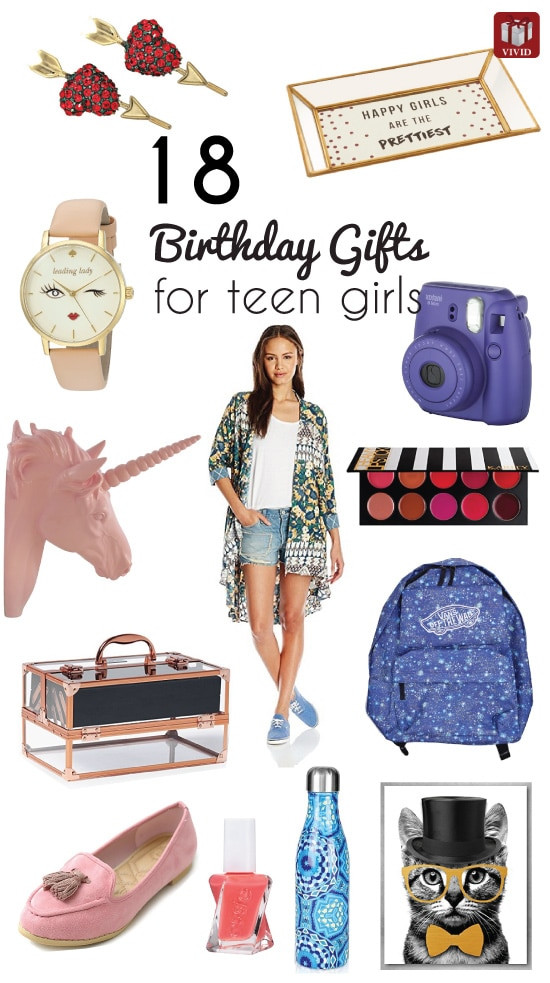 Top Gift Ideas For Teen Girls
 18 Top Birthday Gift Ideas for Teenage Girls Vivid s