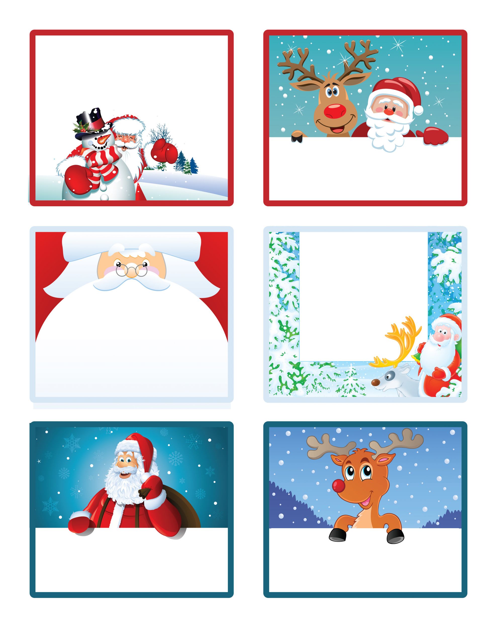 Top Kids Christmas Gifts 2020
 Santa s little t to you Free Printable Gift Tags and