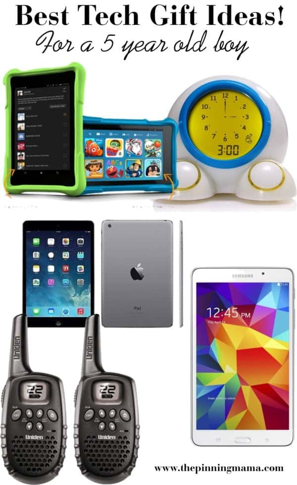 Top Technology Gifts For Kids
 The ULTIMATE List of Gift Ideas for a 5 Year Old Boy