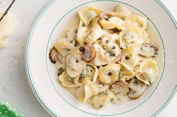 Tortellini Sauces Recipes
 Tortellini With Creamy Mushroom And White Wine Sauce