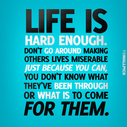 Tough Life Quotes
 When Life Is Hard Quotes QuotesGram