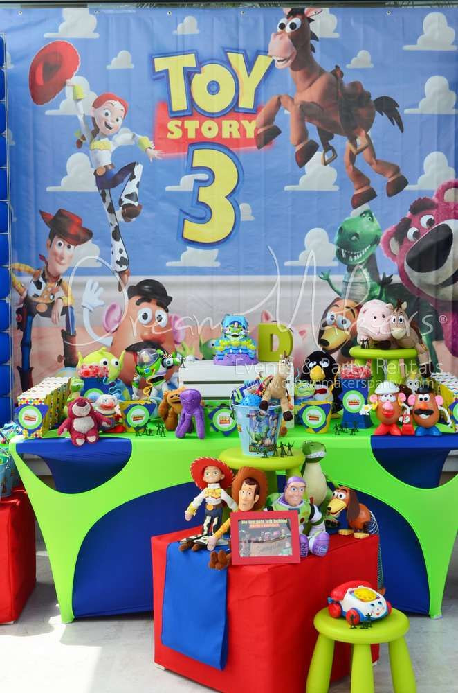 Toy Story Birthday Decorations
 Toy Story Birthday Party Ideas