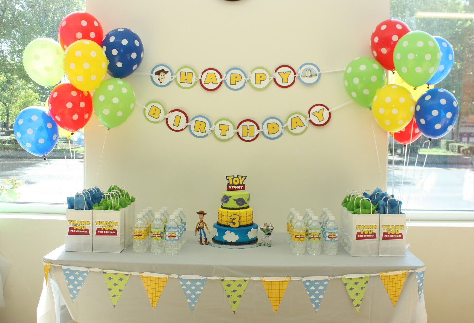 Toy Story Birthday Decorations
 5M Creations Buzz & Woody Toy Story Birthday Party