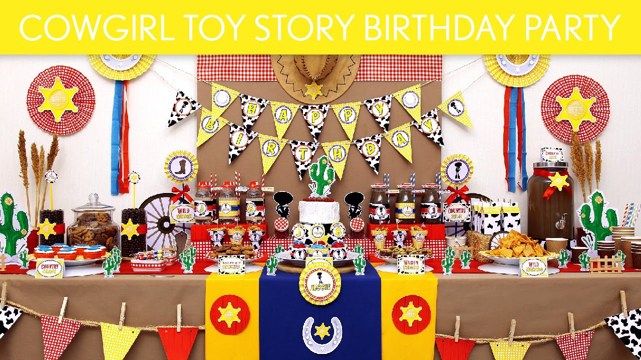 Toy Story Birthday Decorations
 Cowgirl Toy Story Birthday Party Ideas Cowgirl Toy