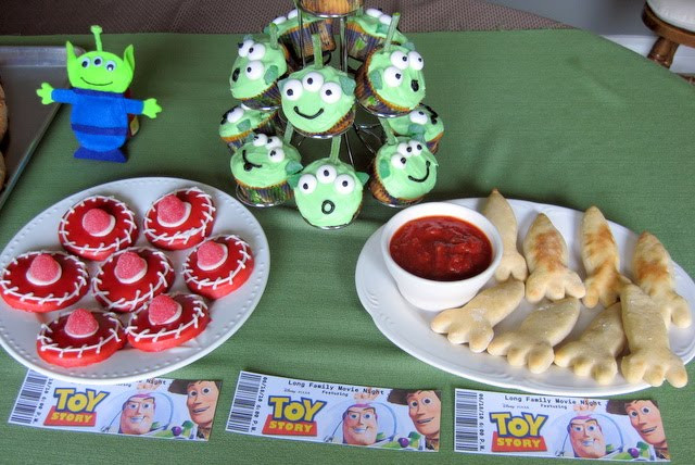 Toy Story Party Food Ideas
 In the Long kitchen Friday Night Pajama Party Toy Story