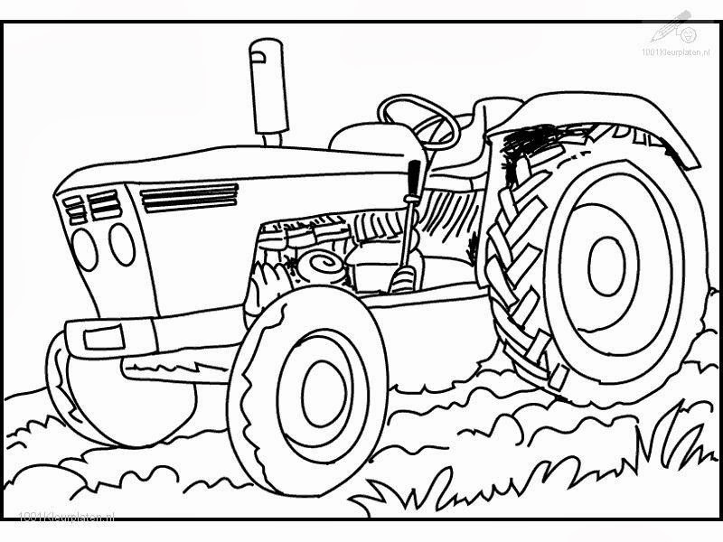 Tractor Coloring Pages For Kids
 tractor coloring pages for kids