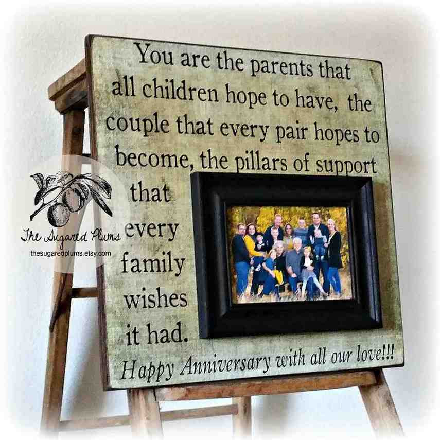 Traditional 50th Wedding Anniversary Gifts
 Traditional 50th Wedding Anniversary Gifts For Parents