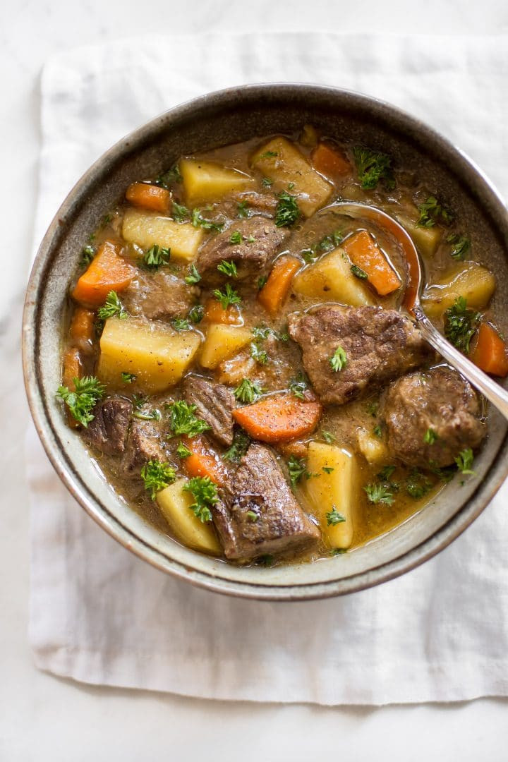 Traditional Irish Beef Stew
 Instant Pot Irish Stew • Salt & Lavender