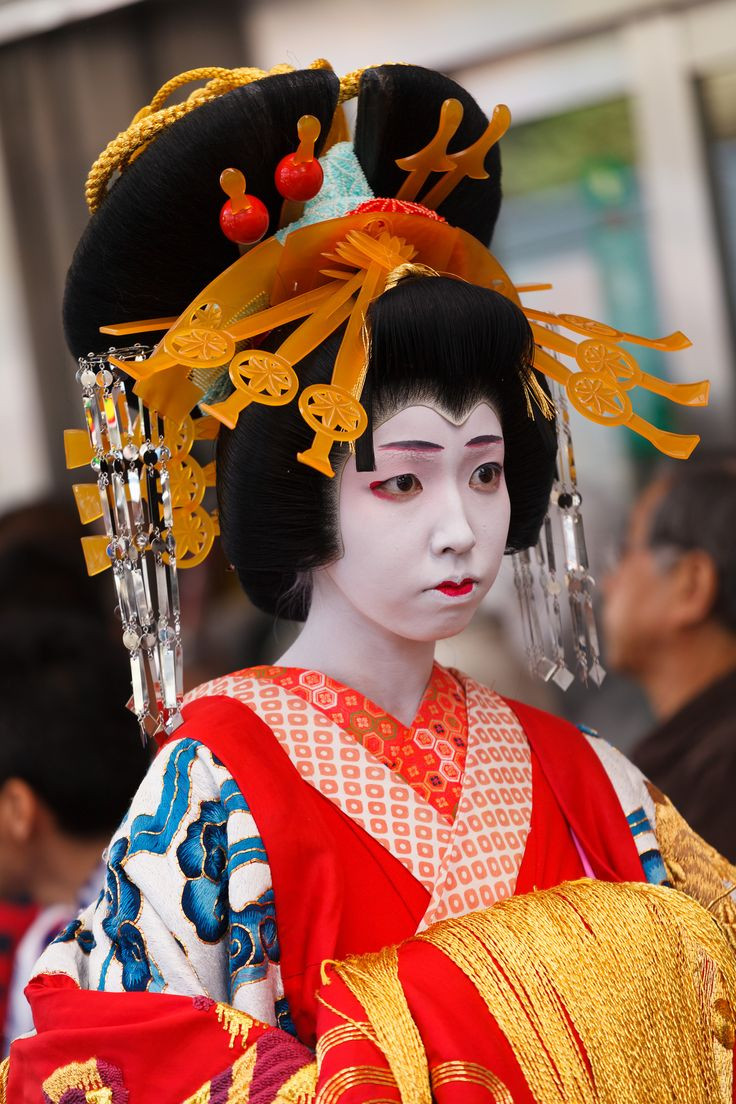 Traditional Japanese Hairstyles Female
 1000 images about Oiran 花魁 and Tayuu 太夫 on Pinterest