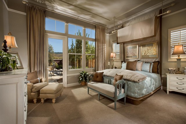 Traditional Master Bedroom
 French Style Master Bedroom Traditional Bedroom San