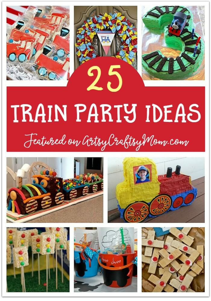 Train Birthday Decorations
 25 Awesome Train Birthday Party Ideas for Kids