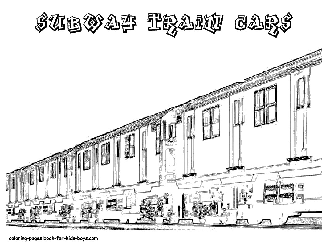 Train Coloring Pages For Boys
 Steel Wheels Train Coloring Sheet YESCOLORING