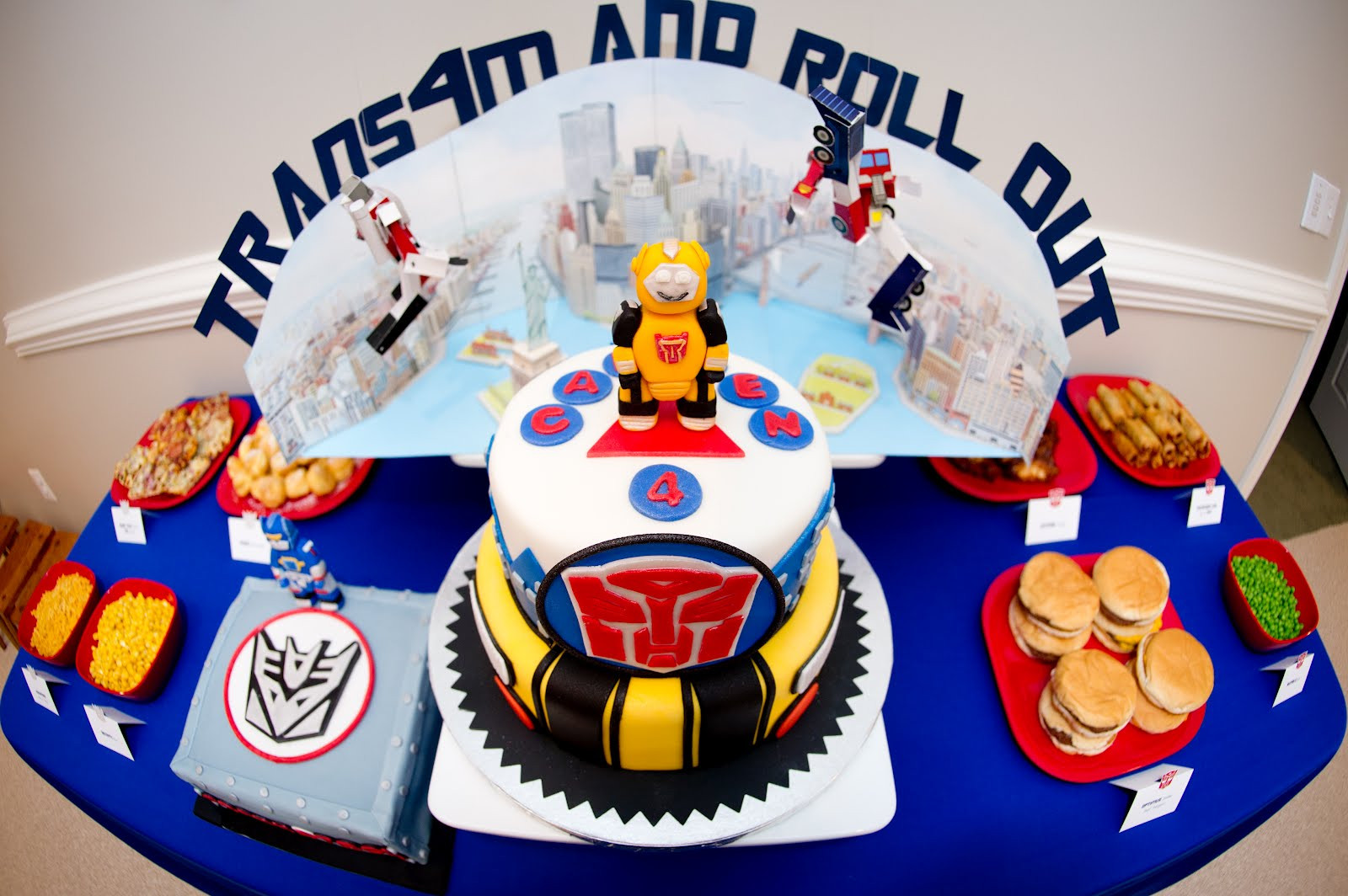 Transformers Birthday Decorations
 Pure Joy Events Transformers Birthday Party
