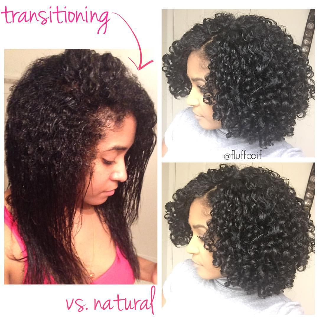 Transition To Natural Hairstyles
 Transitioning wash and go versus a fully natural wash and