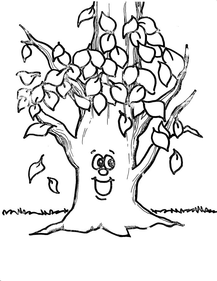 Tree Coloring Pages For Kids
 Free Printable Tree Coloring Pages For Kids