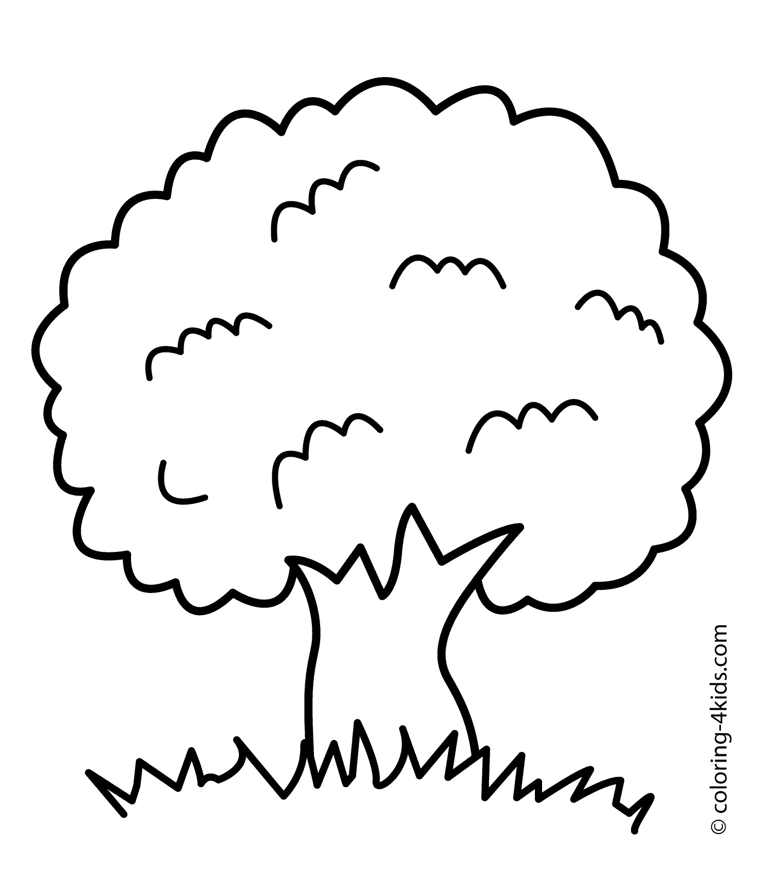 Tree Coloring Pages For Kids
 26 tree coloring page to print Print Color Craft