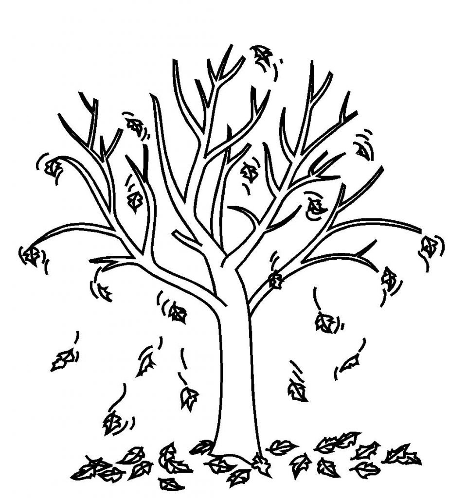Tree Coloring Pages For Kids
 Fall Leaves Coloring Pages Best Coloring Pages For Kids