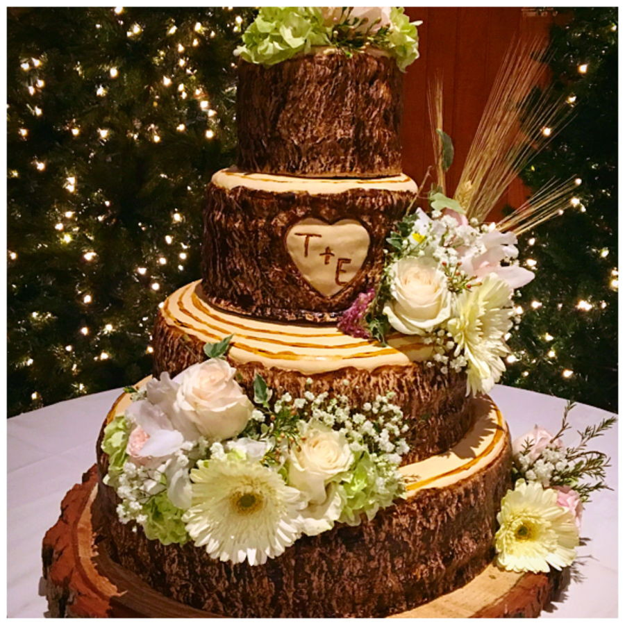 Tree Stump Wedding Cake
 Tree Trunk Wedding Cake CakeCentral