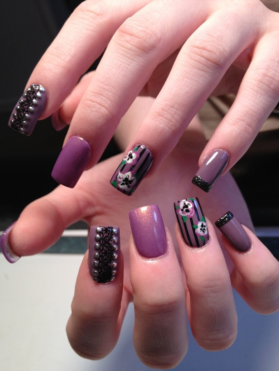 Trending Nail Styles
 40 Examples Latest Trends In Nail Art For The Current Year