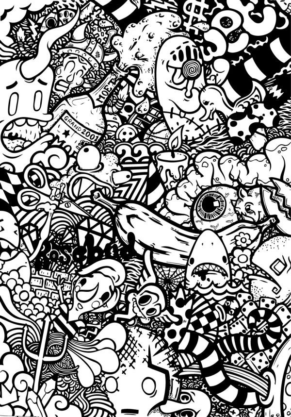 Trippy Adult Coloring Books
 314 best Trippy Psychedelic Coloring Pages images on