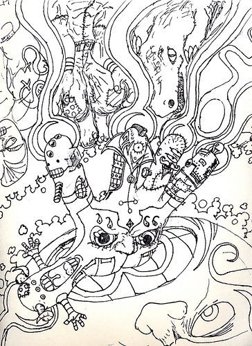 Trippy Adult Coloring Books
 Printable Psychedelic Coloring Pages
