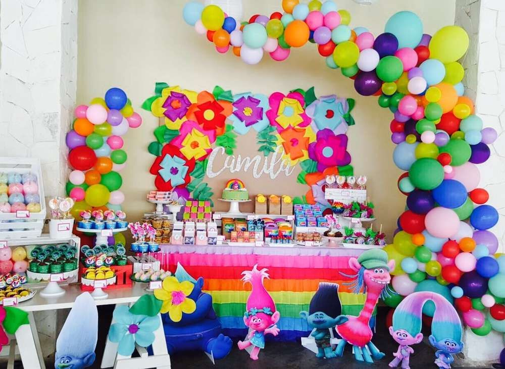 Trolls Party Ideas For Girl
 Pin on Girl Birthday Party Ideas & Themes