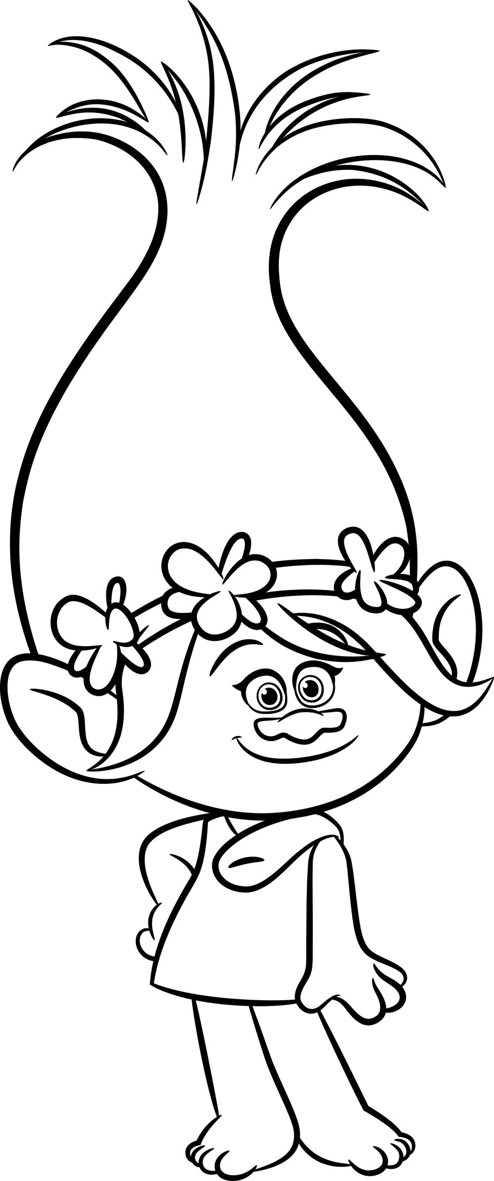 Trolls Printable Coloring Pages
 Bring Home Happy with DreamWorks Trolls