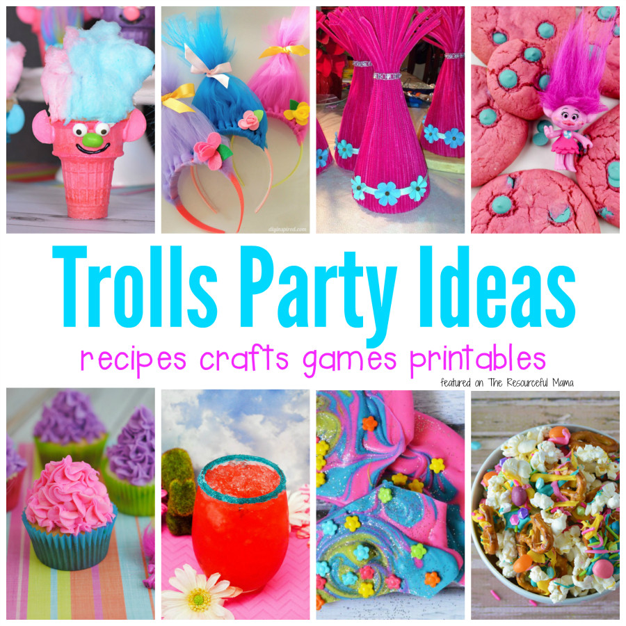Trolls Theme Party Ideas
 Fun Filled Trolls Party Ideas The Resourceful Mama