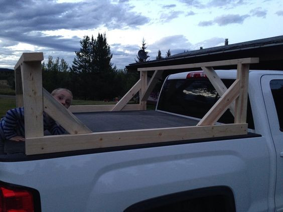 Truck Kayak Rack DIY
 Recently we purchased some Canadian Tire special kayaks