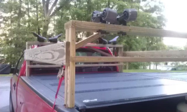 Truck Kayak Rack DIY
 DIY Kayak Rack for Pickup