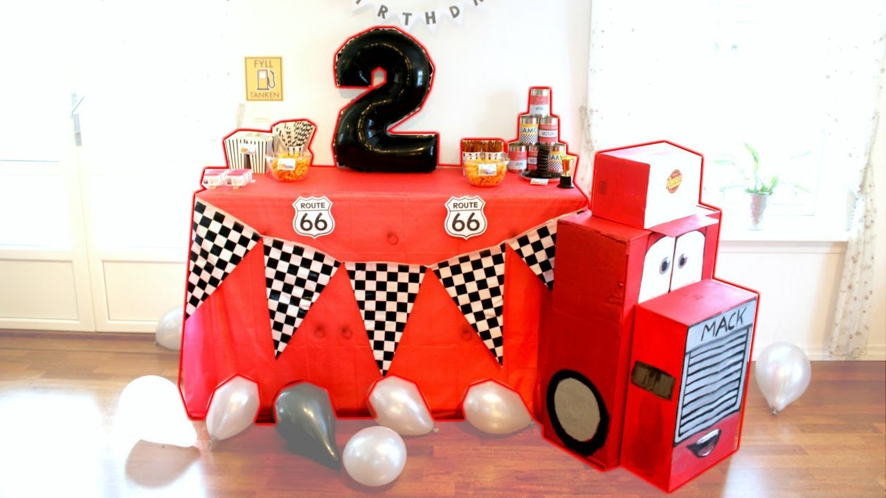 Truck Themed Birthday Party
 Cars Themed Birthday Party Liam 2 years old