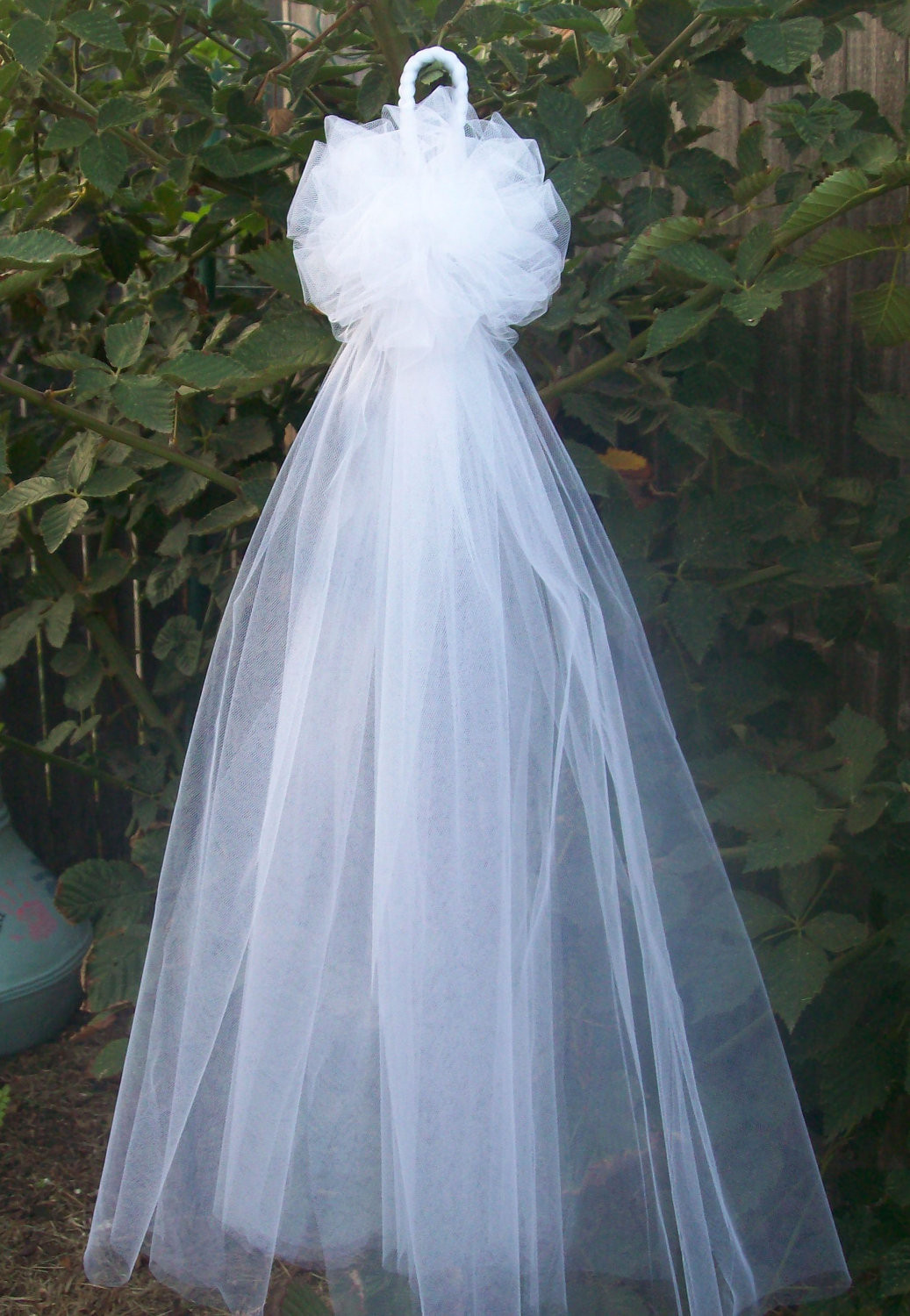 Tulle And Lights Wedding Decor
 Tulle Pew Bows Quinceanera Church Pew Decor White Pew by